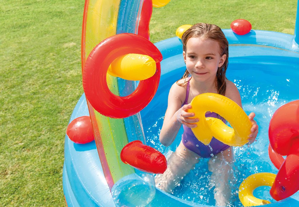 Piscina gioco bambini Rainbow Dettaglio funzioni – Vivotee