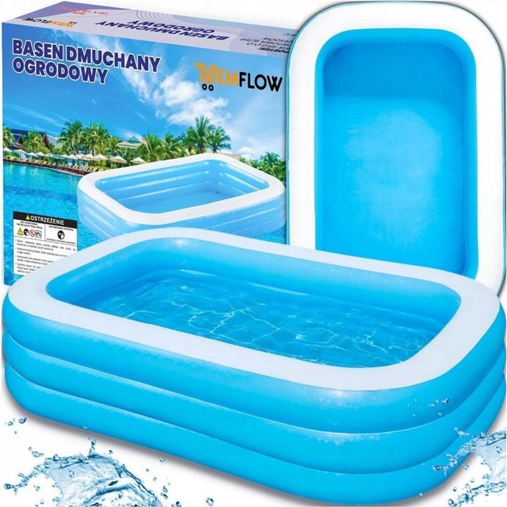 Piscina gonfiabile familiare Vista dettagliata – Vivotee