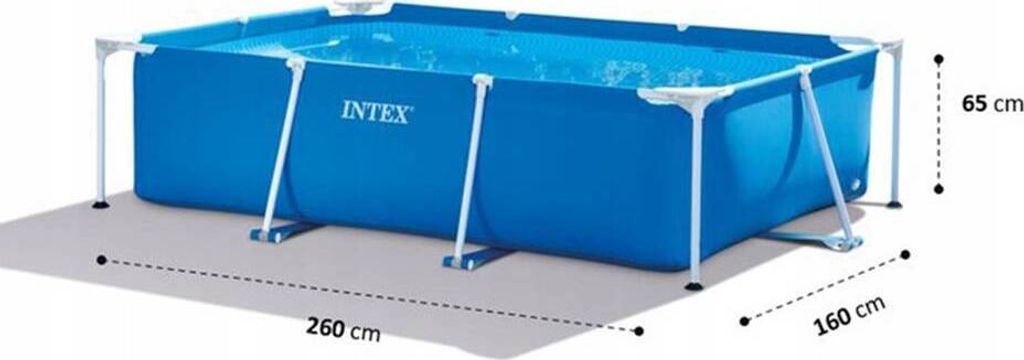 Piscina con struttura Vista laterale 2 – Vivotee