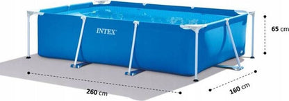 Piscina con struttura Vista laterale 2 – Vivotee