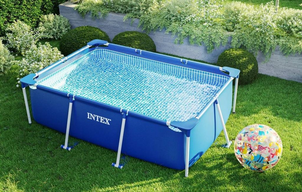 Piscina con struttura Vista dettagliata 3 – Vivotee