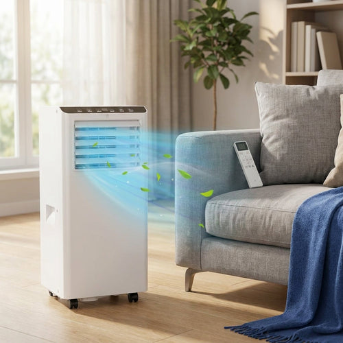 Vivotee Climatizzatore Portatile 4 in 1 con Raffreddamento da 7000 a 9000 BTU