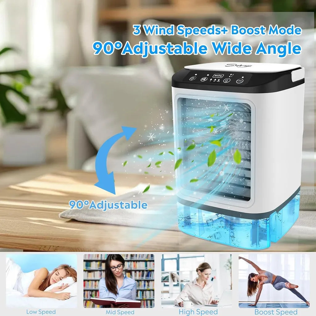 Raffrescatore d'aria portatile Vista dettagliata – Vivotee