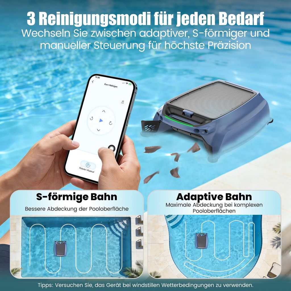 Robot skimmer piscina Primo piano – Vivotee
