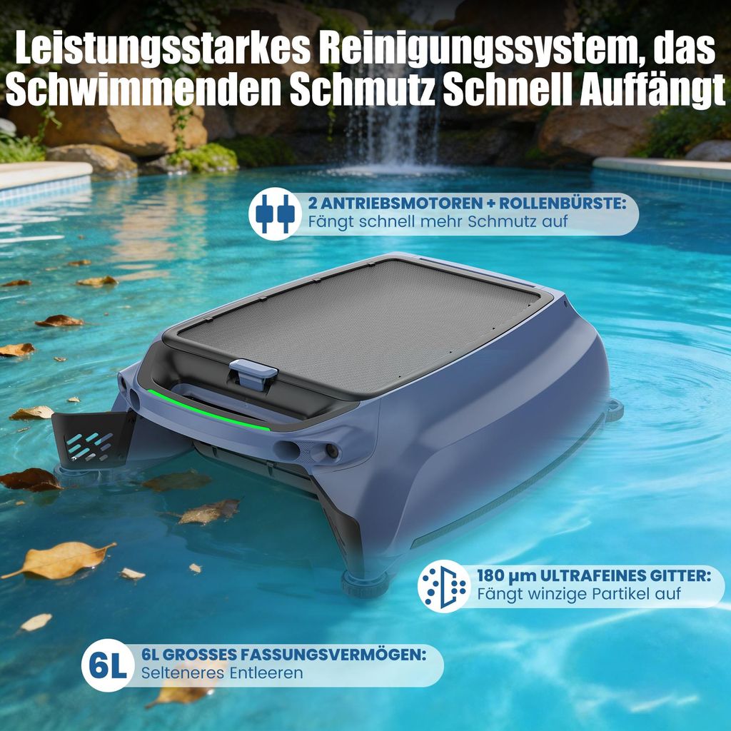 Robot skimmer piscina Dettaglio funzioni – Vivotee