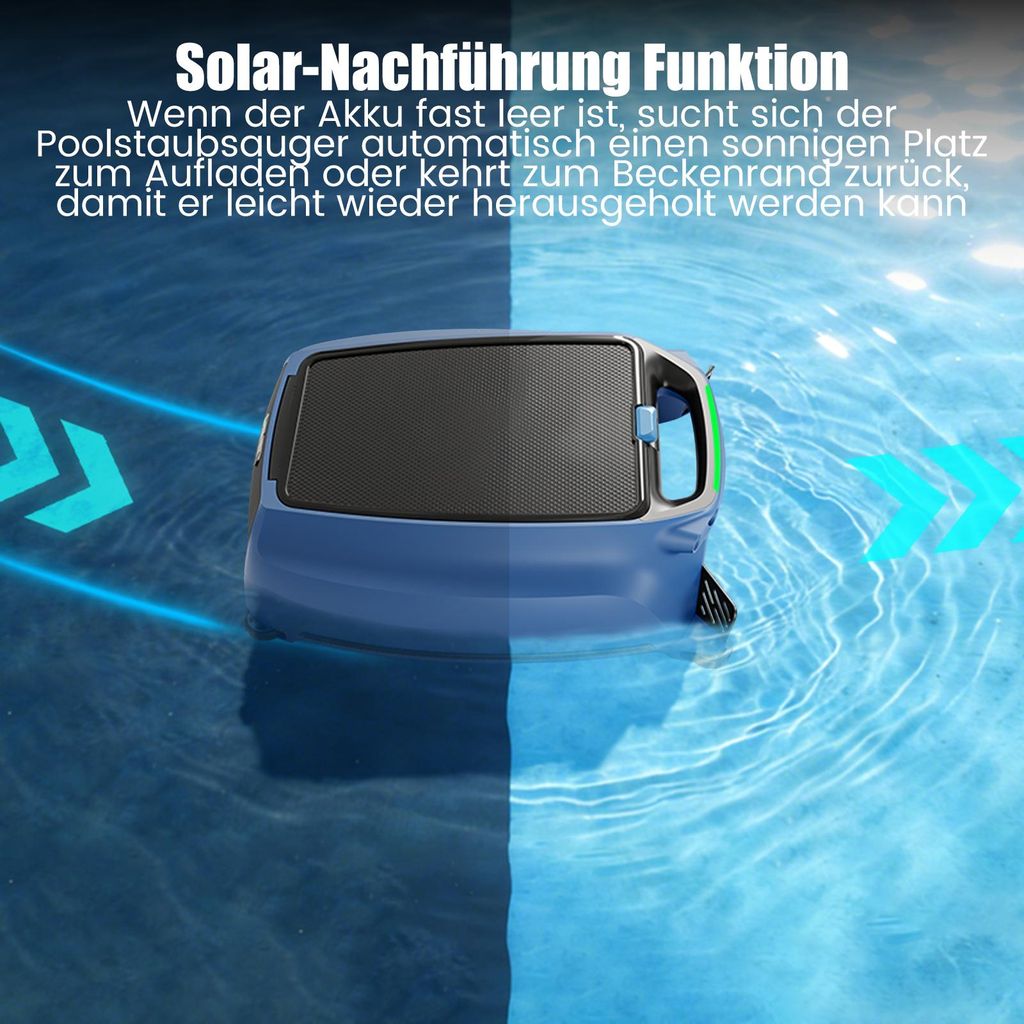 Robot skimmer piscina Vista dettagliata 2 – Vivotee