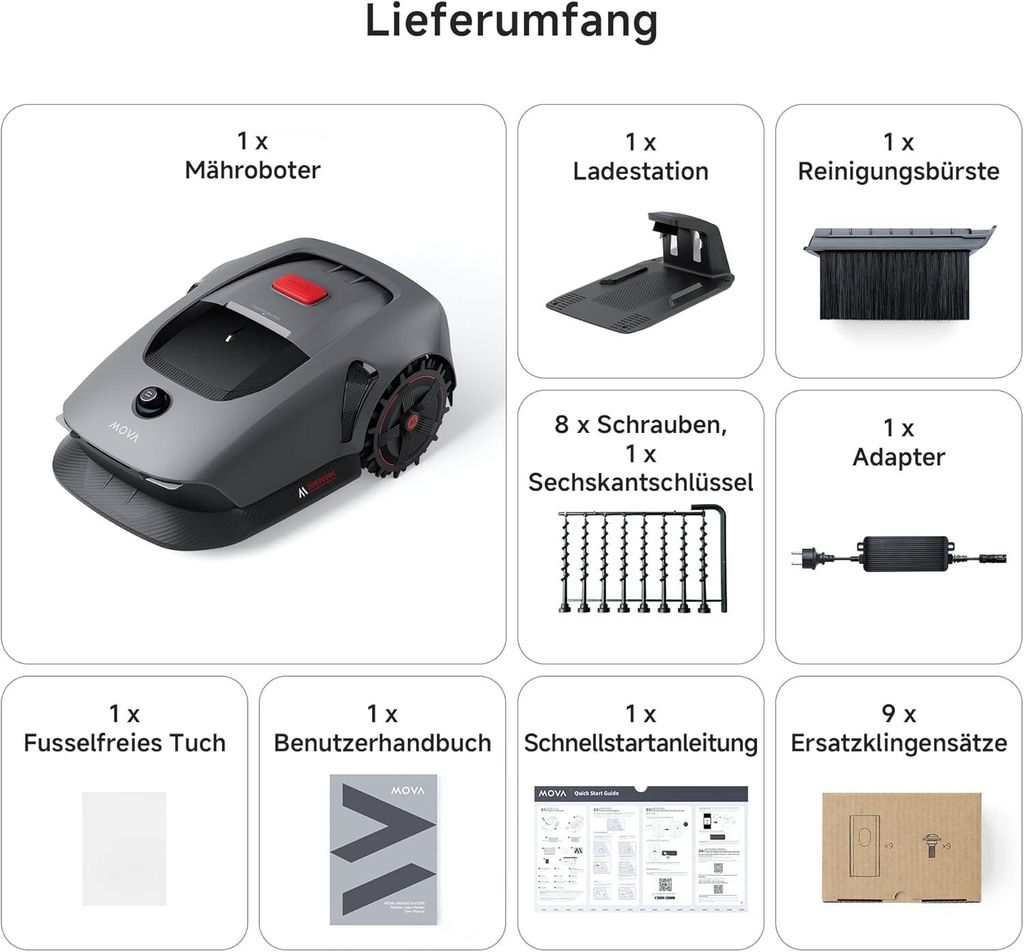 Robot tagliaerba Vista dettagliata 3 – Vivotee
