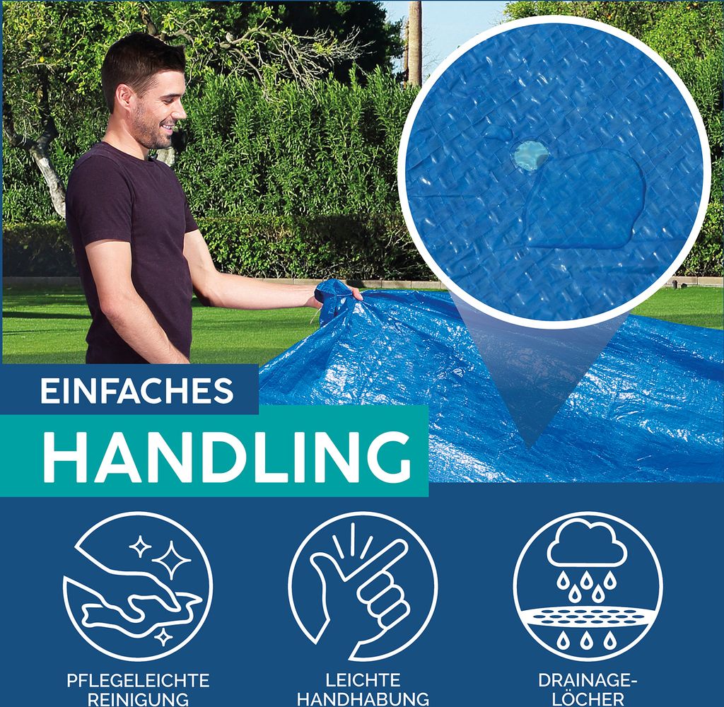 Telo copertura piscina Primo piano – Vivotee