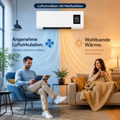 Termoventilatore 2in1 Vista dettagliata – Vivotee