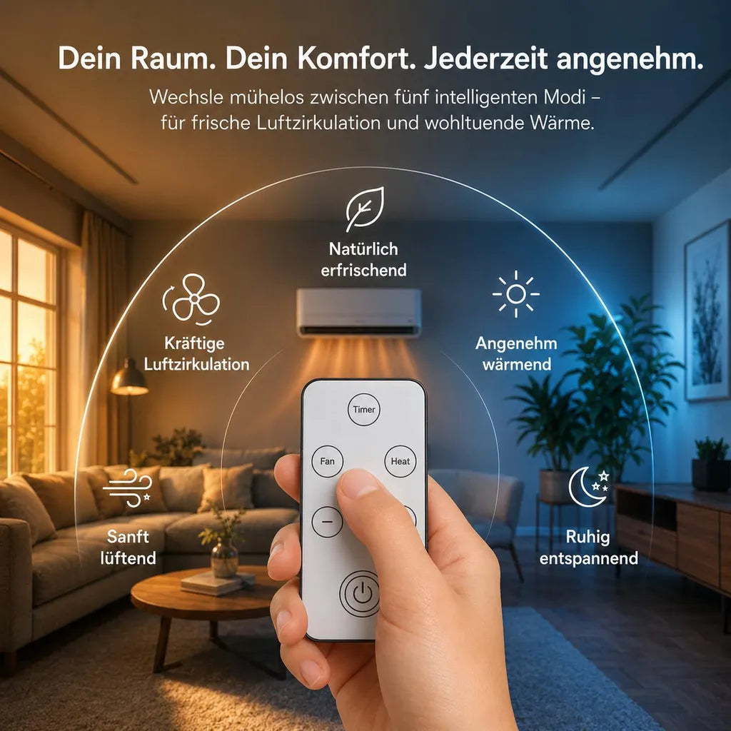 Termoventilatore 2in1 Primo piano – Vivotee